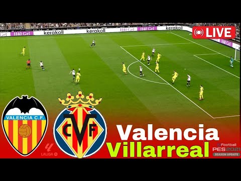 Valencia vs Villarreal LIVE – LaLiga 2025 | Full Match & Live Commentary ⚽Full match VideoGame
