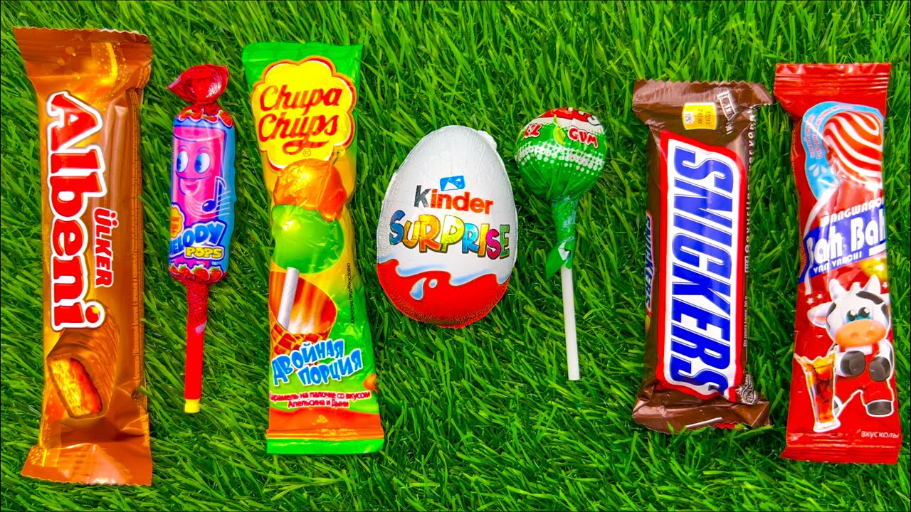 Top Candy ASMR: Rainbow Lollipops & Chocolate 🍭