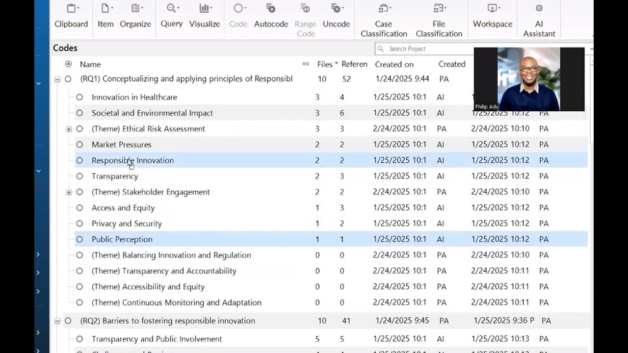 Create Research Themes in Minutes with ChatGPT & NVivo π