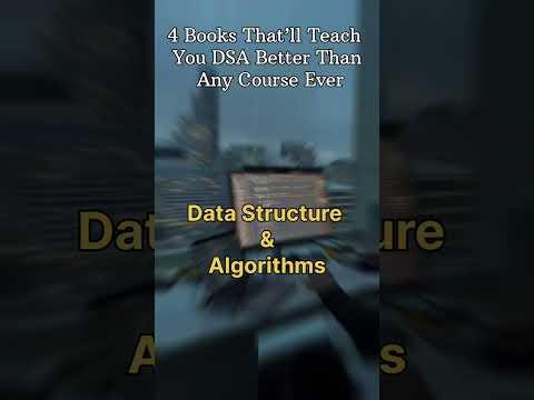 Top 4 DSA Books Every Programmer MUST Read! ๐คฉ #datastructures #dsa