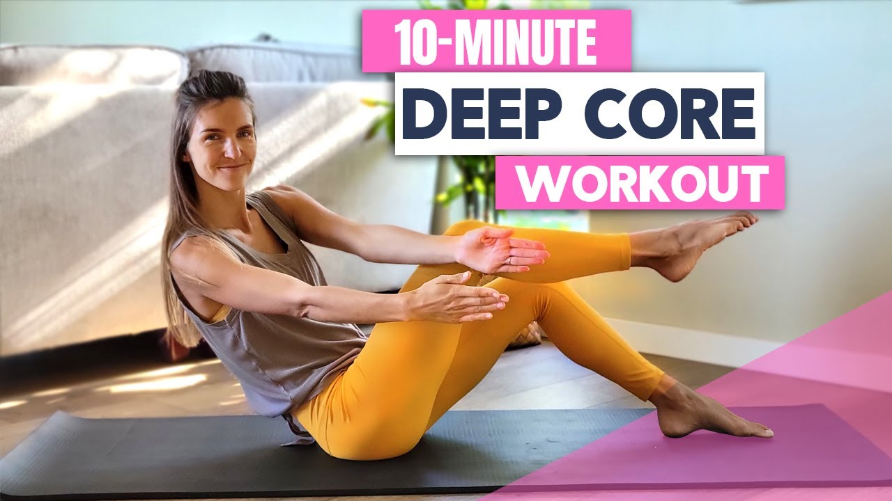 10-Minute Deep Core Workout for Strength and Stability