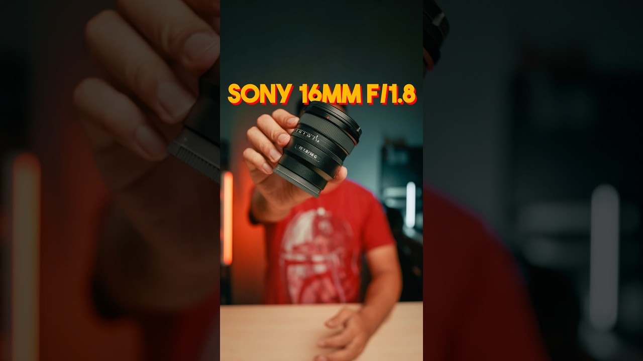 Sony 16mm f/1.8: Top Travel & Vlogging Lens