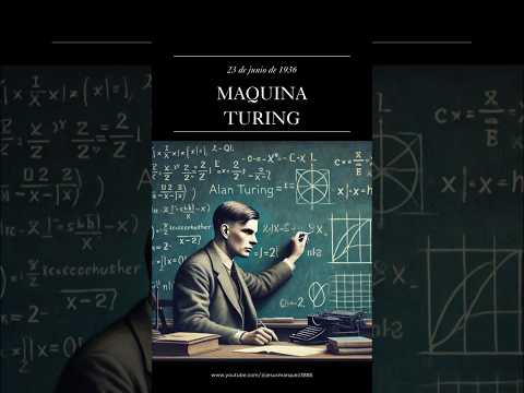 23 de junio de 1936 MAQUINA TURING #cultura #history #curiosidadesdelahistoria