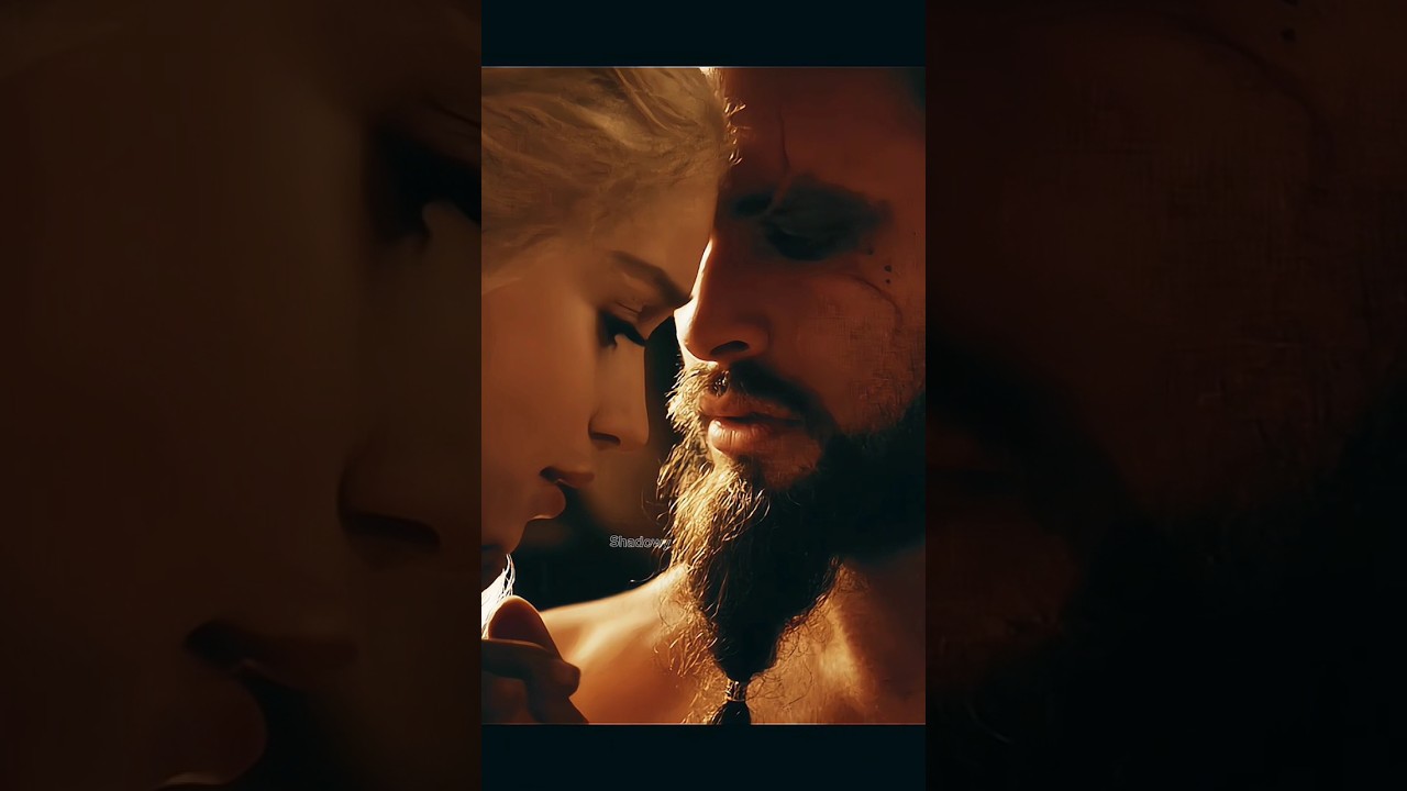Emotional Moment of Daenerys & Khal Drogo ❤️ | Game of Thrones Highlights