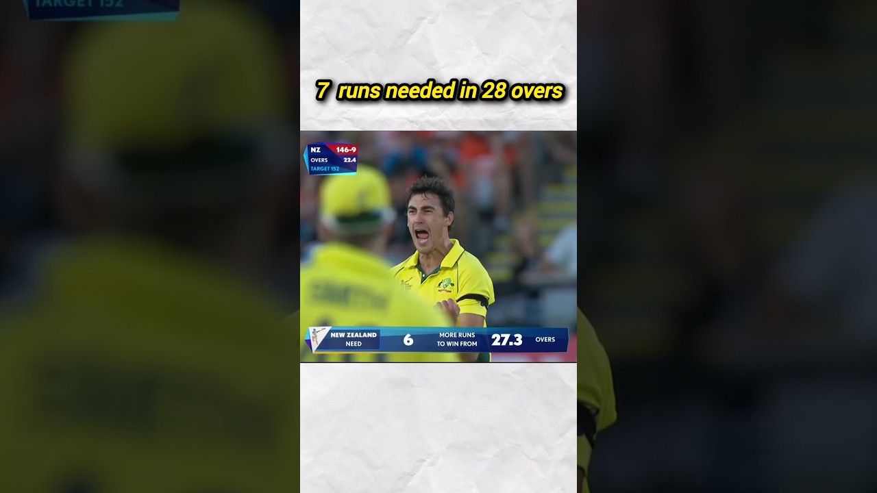 Most Exciting Cricket Match Ever ๐