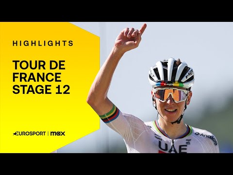 TOUR DE FRANCE 2025 - SEUL DANS SON MONDE ! Pogacar ÉCRASE la concurrence sur l'étape 12 à Hautacam