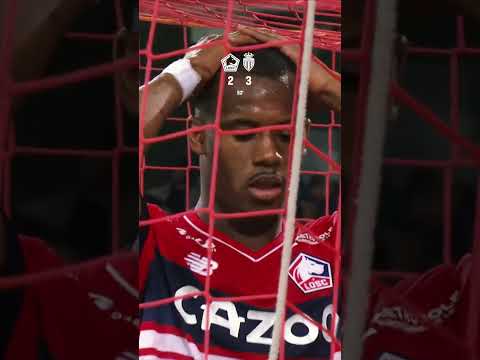 Le match fou entre le Lille et Monaco 🤯 #football #epicgame #lille #monaco