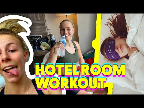 Mia Blichfeldt, Carolina Marin and others doing hotelroom workouts in Bangkok!
