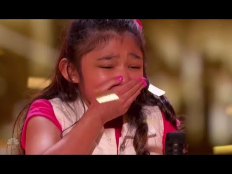 Angelica Hale's Golden Buzzer on AGT with 'Girl on Fire' 🔥