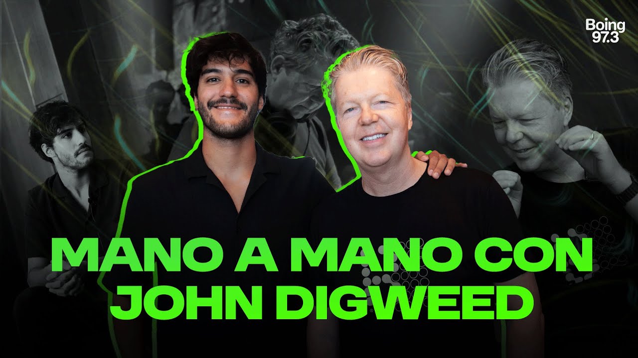 John Digweed en Rosario: Mano a Mano antes del Show 🎶