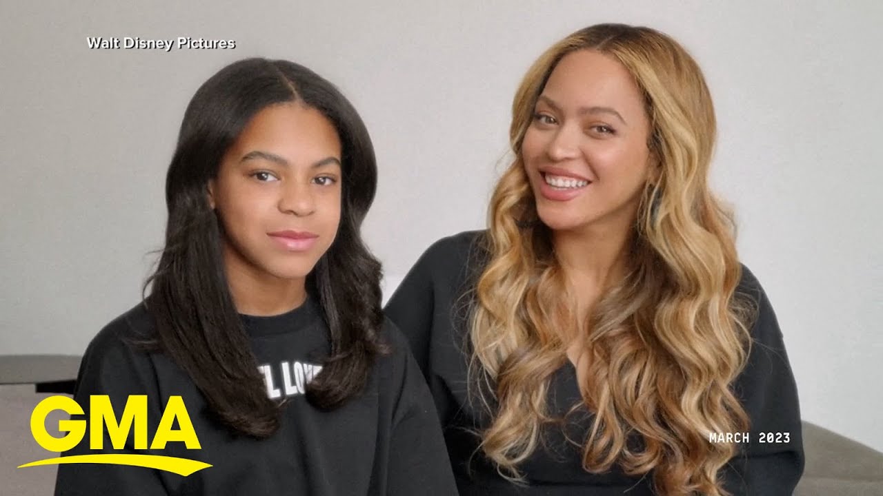 Beyoncé & Blue Ivy Behind the Scenes of 'Mufasa' 🦁