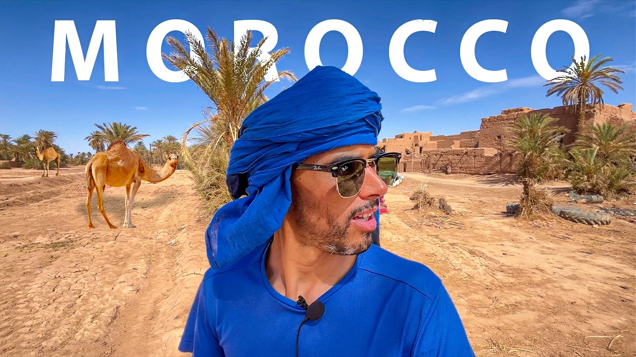 Morocco: Walking Through a Forgotten Sahara Desert Village | M'Hamid El Ghizlane 🇲🇦