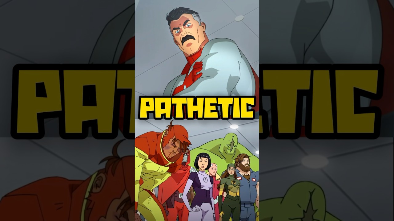 Omni-Man's Shock and Disgust Toward the New Guardians of the Globe in Invincible Season 3 😲