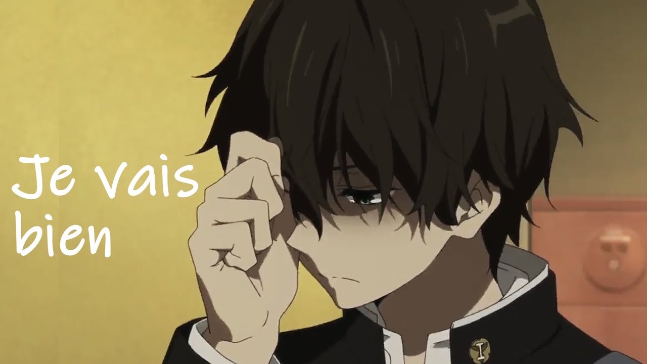 🌙 Nightcore AMV - Je Vais Bien (Ridsa) | Emotional HD Lyrics
