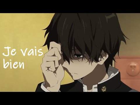 🌙 Nightcore AMV - Je Vais Bien (Ridsa) | Emotional HD Lyrics