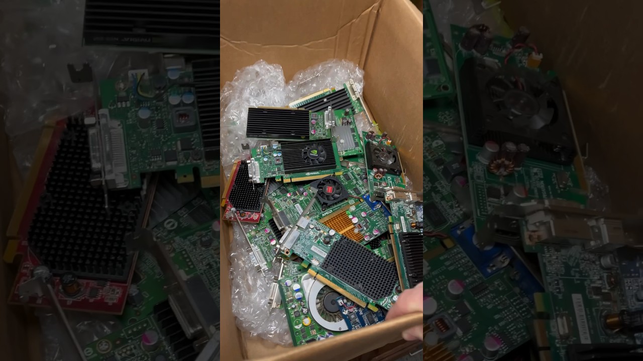 I Snagged 50 Graphics Cards for Just $40! 🤯