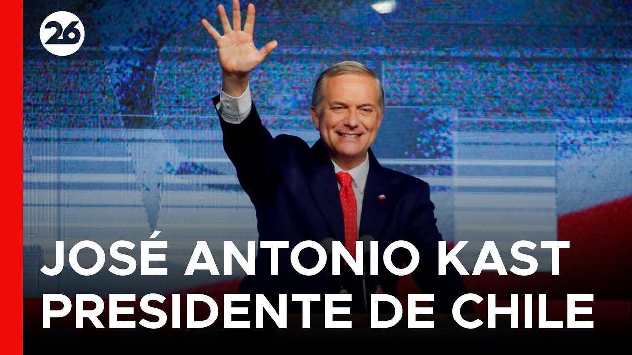 🚨 AHORA - CHILE | Ganó José Antonio Kast y será el nuevo presidente
