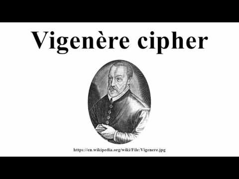 Vigenère cipher