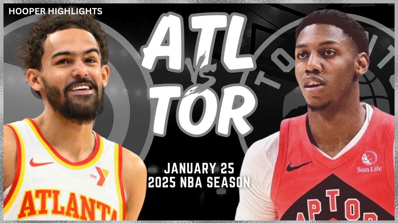Raptors vs Hawks Full Game Highlights | Jan 25, 2025 🏀