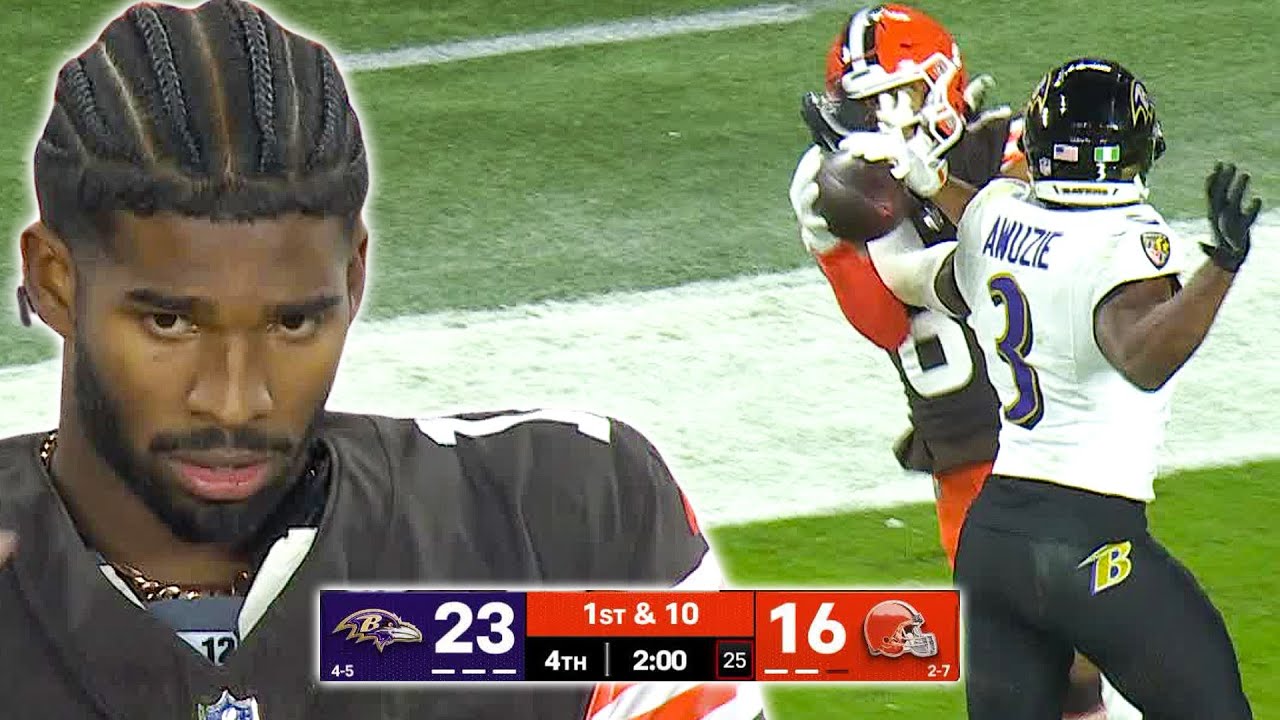 Shedeeur Sanders: TD or Turnover on Downs? | Ravens vs Browns