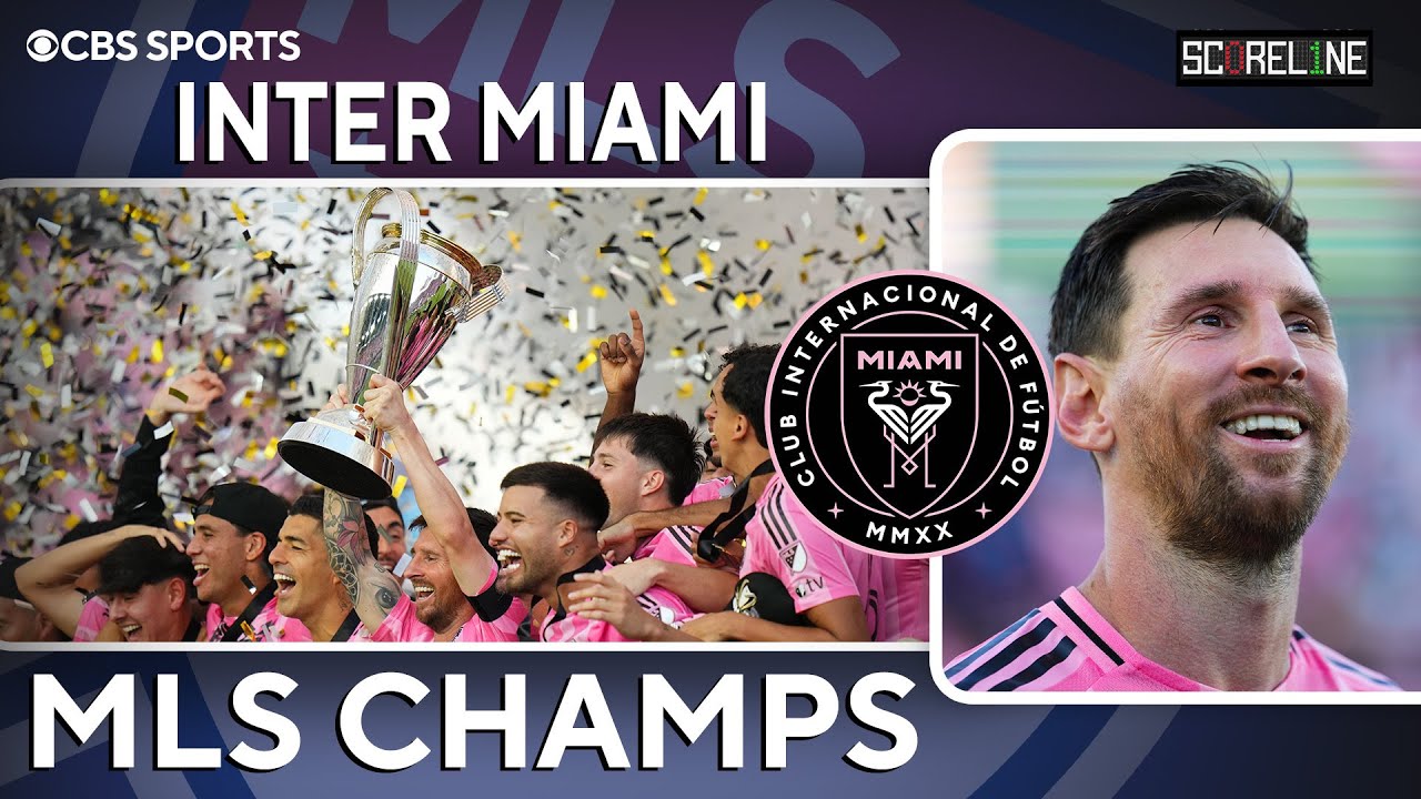 Inter Miami Wins MLS Cup 3-1, Messi with 2 Assists ⚽