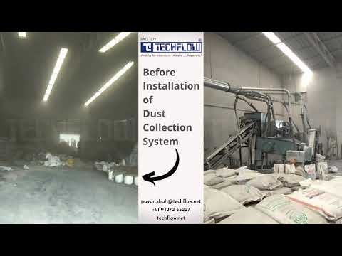 Dust Collection System Before & After Installation - TECHFLOW