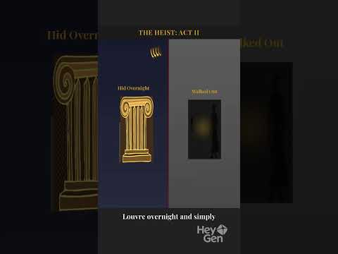 The Original Louvre Heist !!!   When the Mona Lisa Was Stolen #mindblowing #darkhistory