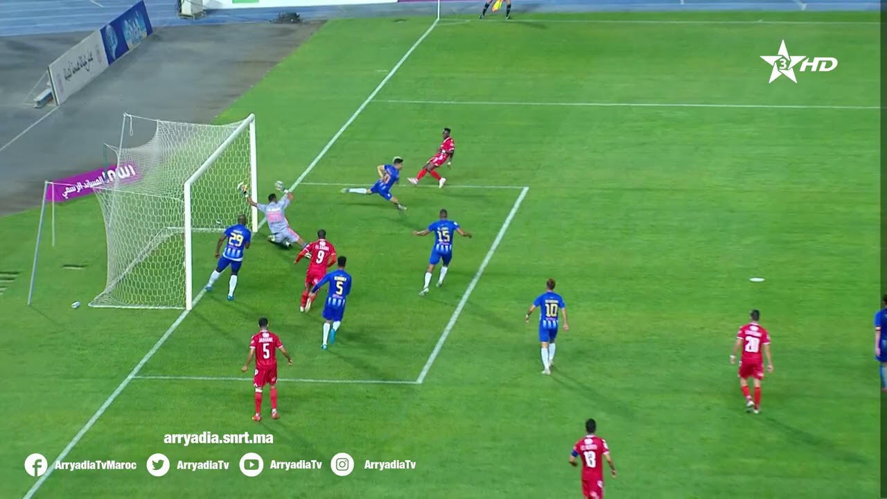الوداد يفوز على اتحاد طنجة بهدف سايمون مسوڨا في الجولة 13 🏆