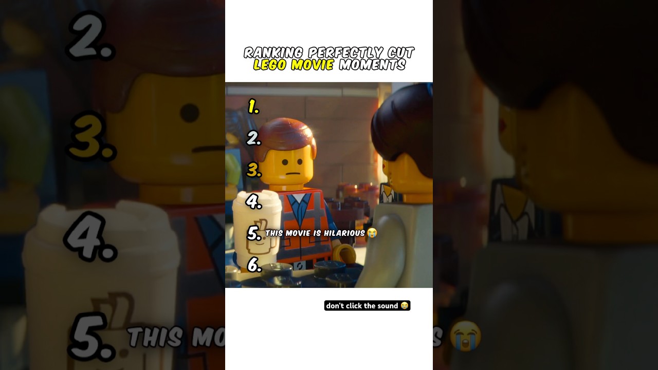 Ranking Lego Movie Mentality 😭