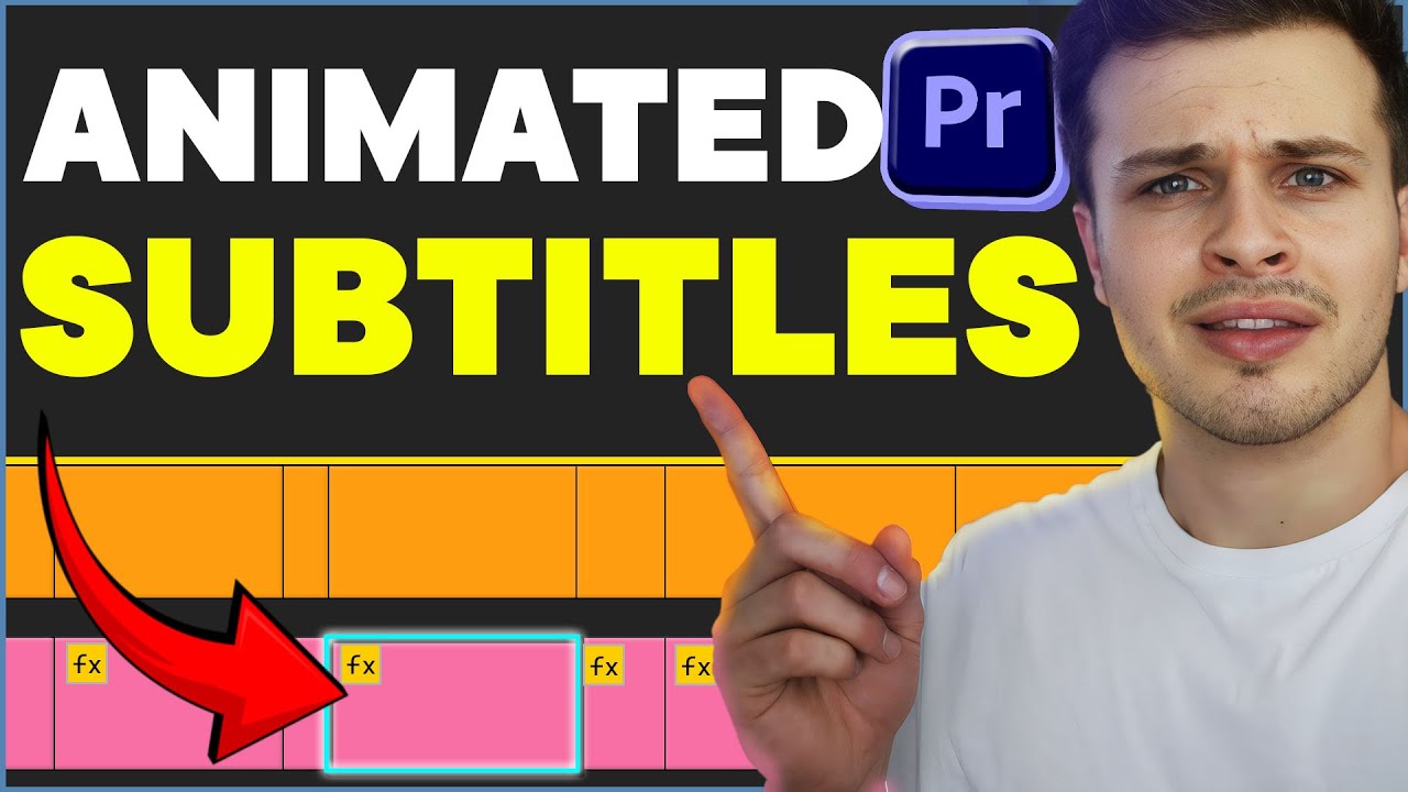 Auto Create Animated Subtitles in Premiere Pro 🎬