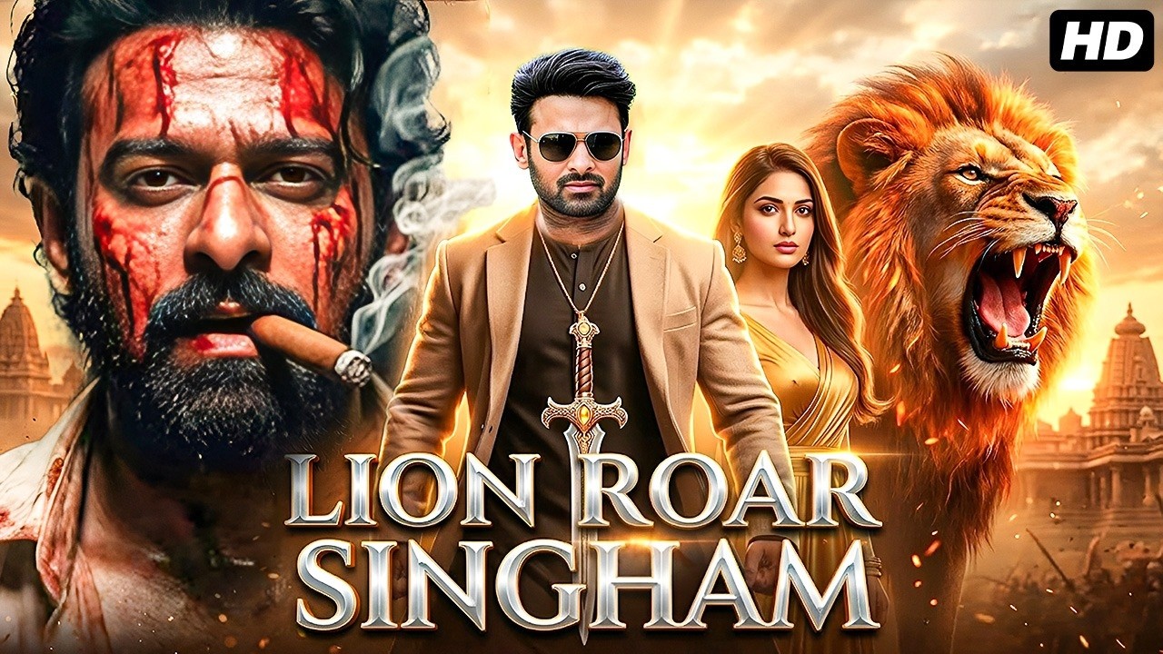 Lion Roar Singham (2026) | Prabhas Action Movie HD