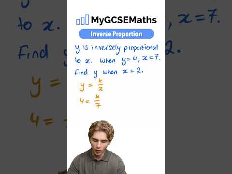 Inverse Proportion | GCSE Maths 2025
