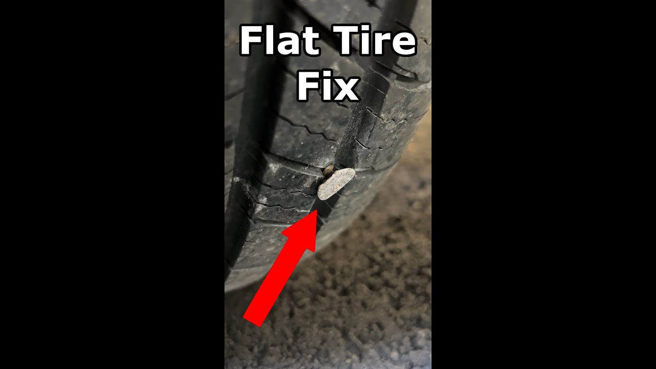 Easy Guide to Plug a Flat Tire π