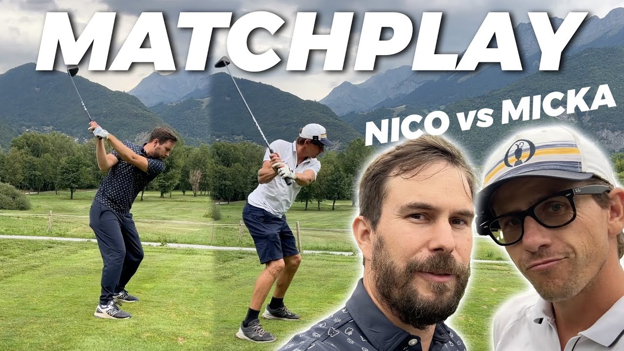 Est-ce possible de battre Micka au golf dans les Alpes ?