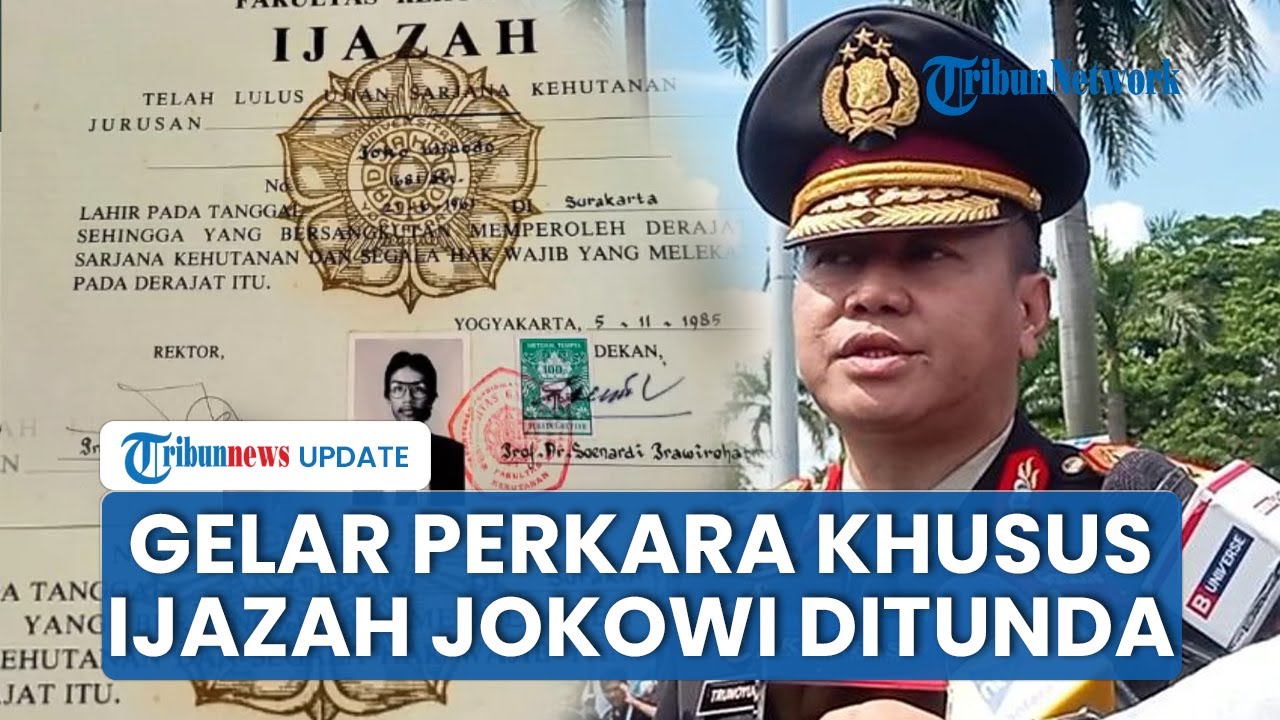 Bareskrim Polri Tunda Gelar Perkara Kasus Ijazah Jokowi, Dijadwalkan Ulang Pekan Depan 🕒
