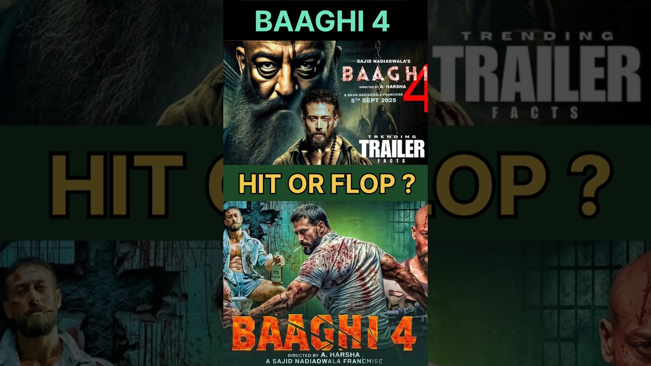 Baaghi 4 Box Office Collection | Tiger Shroff & Sanjay Dutt