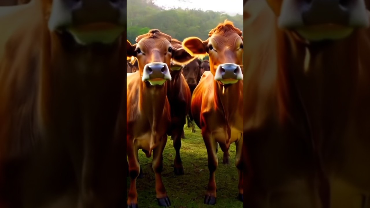 Hilarious Cow Dance Compilation 🐄 | Cow Song & Animal Sounds