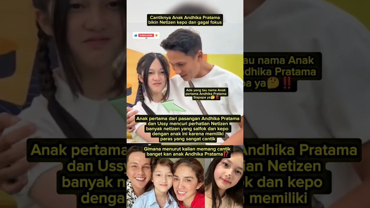 Kecantikan Anak Andhika Pratama Bikin Netizen Penasaran 🤔