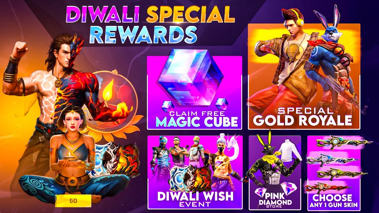 Free Fire Diwali 2025 Event π | Claim Bunny & Fist Skin