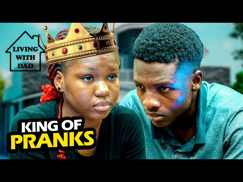 King Of Prank | Mark Angel Comedy | LIVING WITH DAD