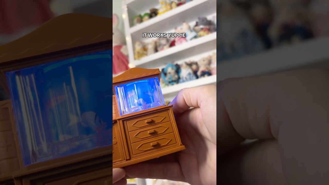 Sylvanian Families Fish Tank Surprise! 🐠