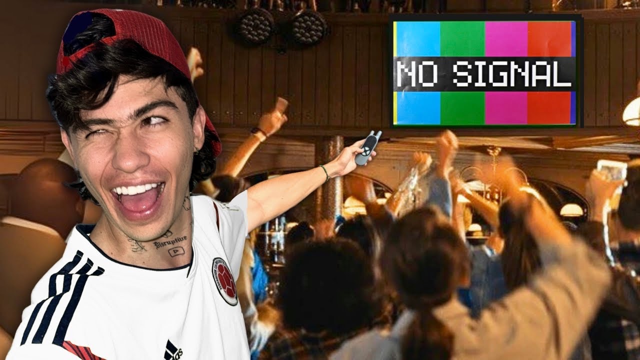 Apagando TVs en un Partido ⚽️ ¡Se enojan mucho!