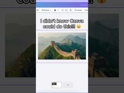 How to make a zoom animation in Canva 😫 #canva #canvapresentation #presentation #study
