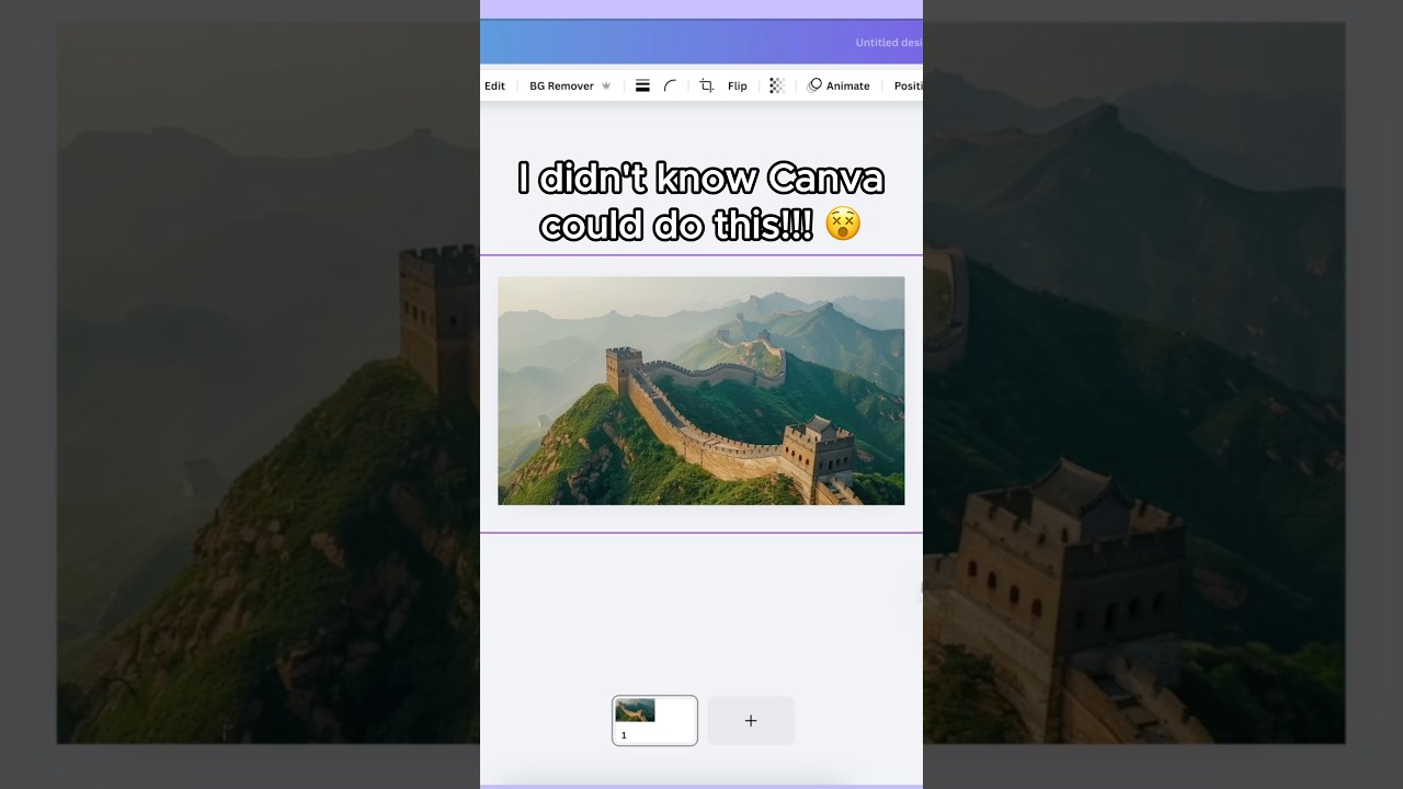 Creating a Zoom Animation in Canva