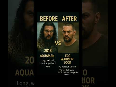 Jason Momoa Transformation 🔥 | From Aquaman to Buzz Cut | Then & Now 1999–2023