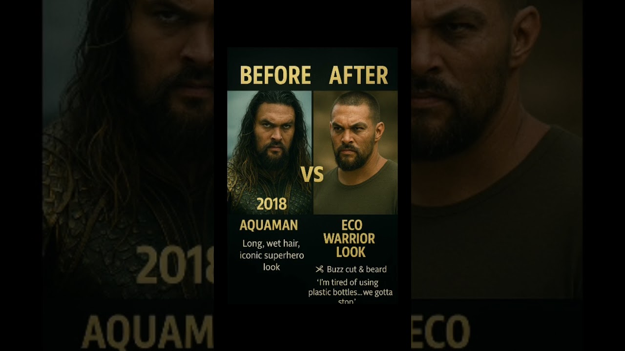 Jason Momoa Transformation: From Aquaman to Buzz Cut 🚀 | Stunning Before & After 1999–2023