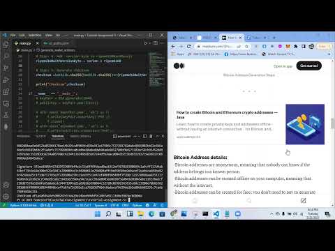 Cryptography in Python using RSA Algorithm