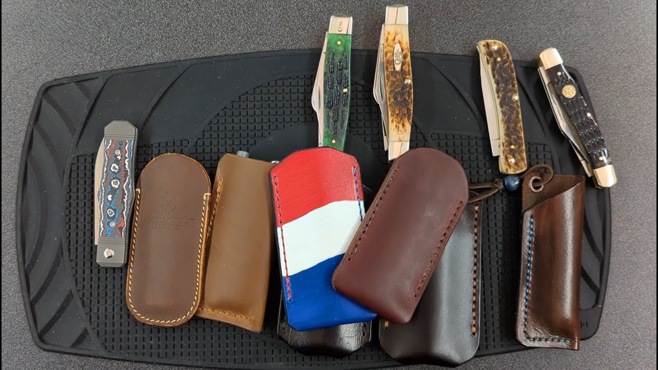 Innovative Leather Slips for Traditional Knives 🗡️