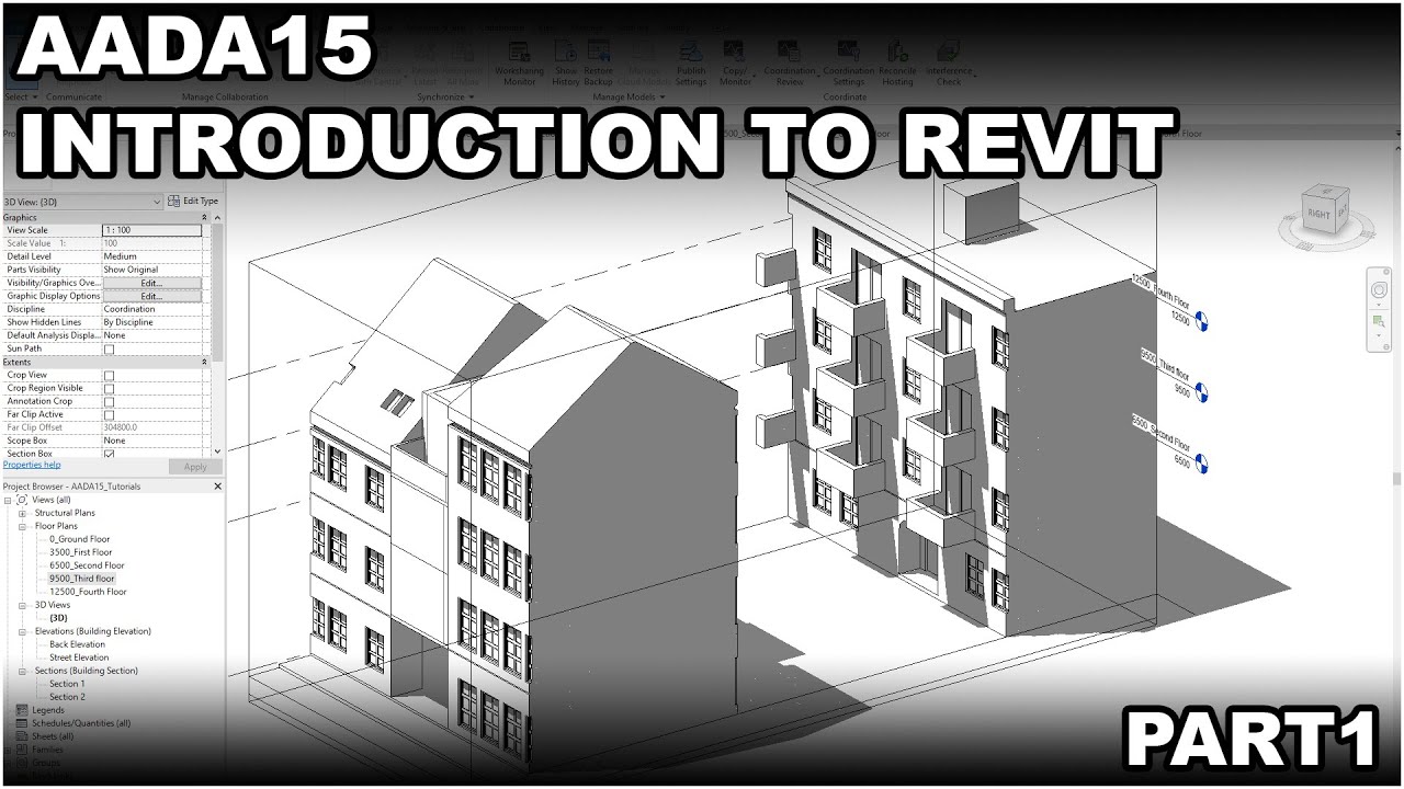 Revit for Beginners - Part 1 | AADA15 Course