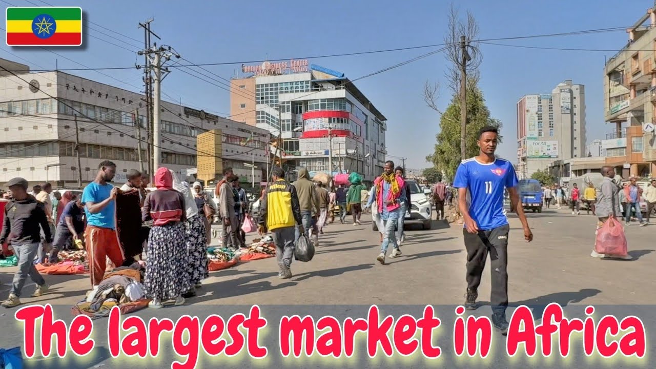 Addis Ababa's Mercato Street Tour πͺπΉ 2025